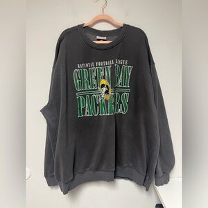 NWOT Mitchell & Ness Green Bay Packers Oversized Crew Size 3XL